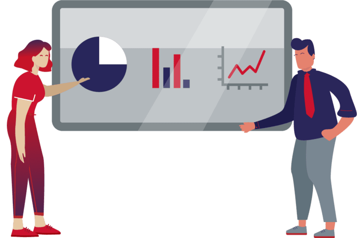 retail illustratie store analytics