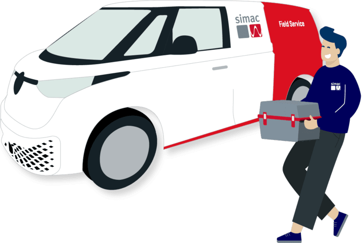 Support services field on site support