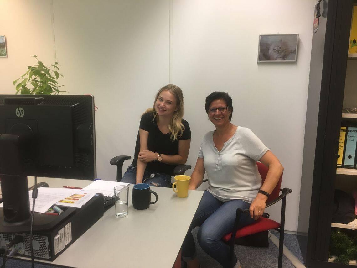 Kim Stolk als reporter: 