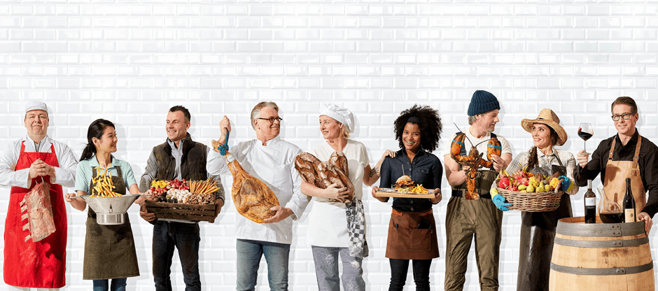 Bidfood, P2P klant van Simac