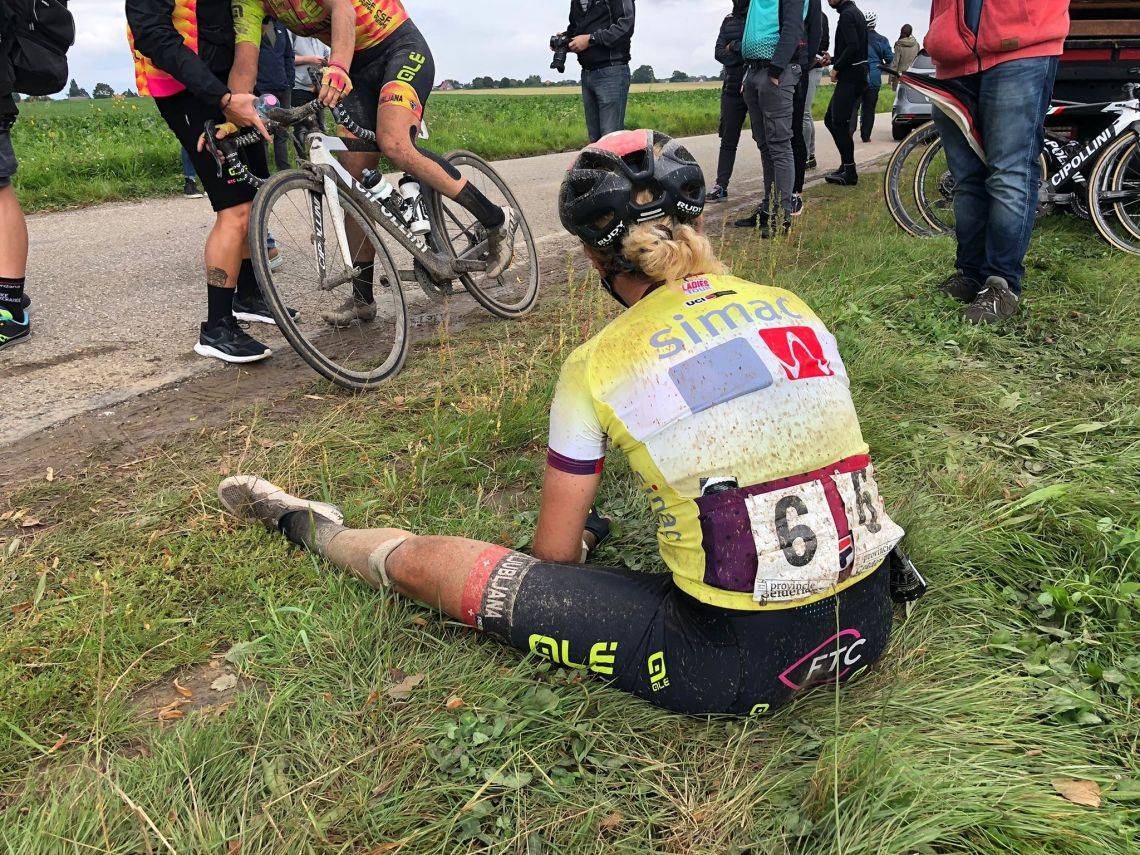 Simac Ladies Tour gele Simac leiderstrui