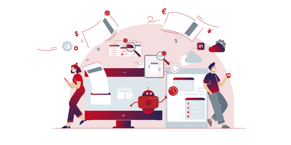 Automatische factuurverwerking van Simac Document Solutions met Purchase-to-Pay