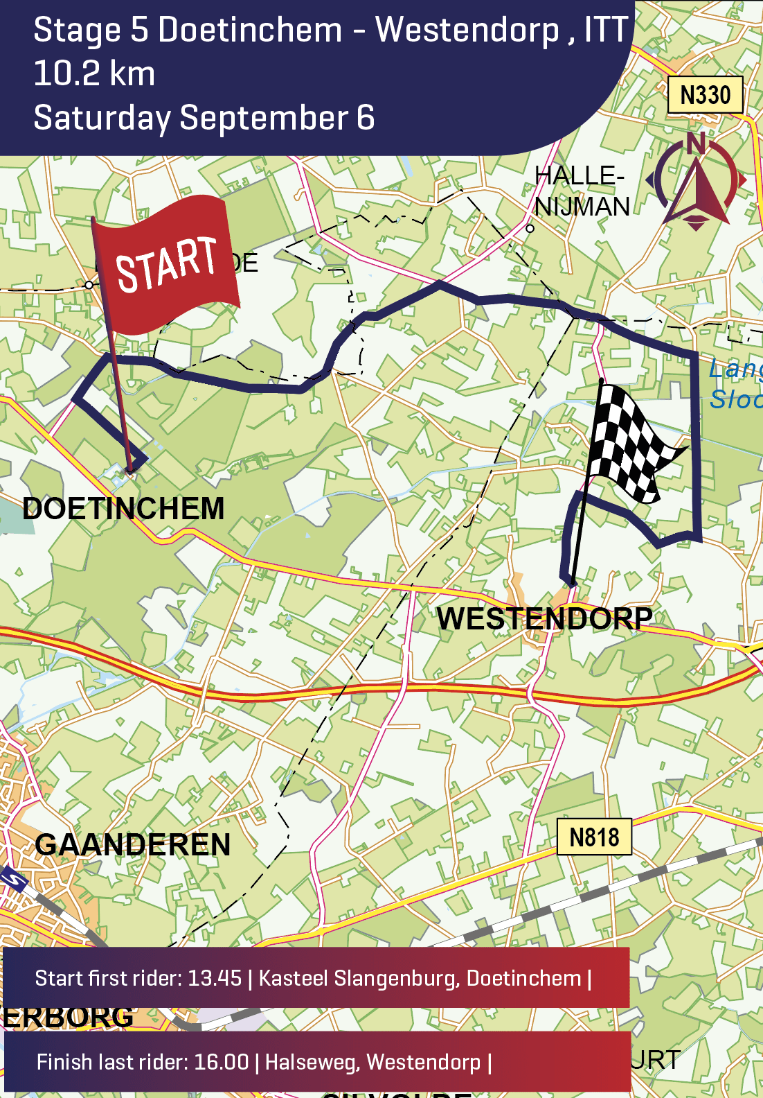 Simac Ladies Tour 2025 tijdrit Doetinchem etappe 5