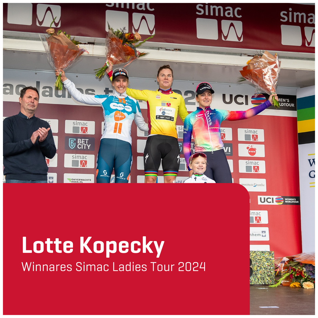 Winnaar 2024 Simac Ladies Tour - Lotte Kopecky