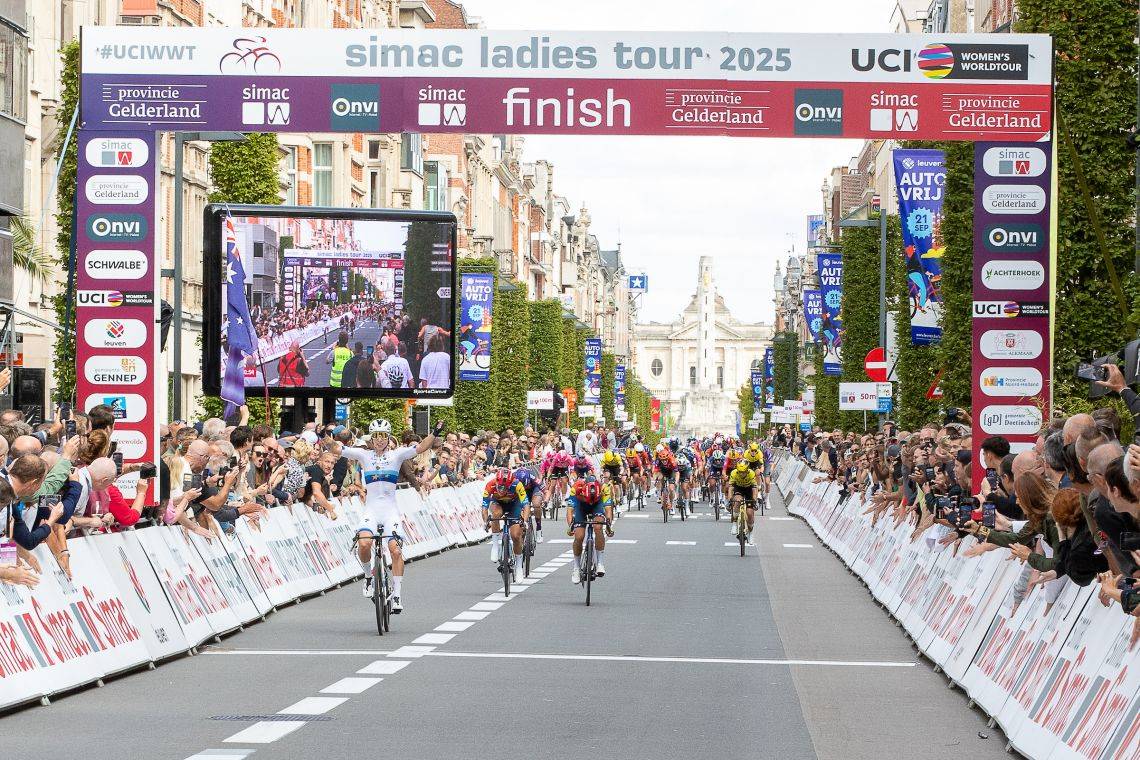 Simac Ladies Tour 2025 - winst etappe 1 - Lorena Wiebes