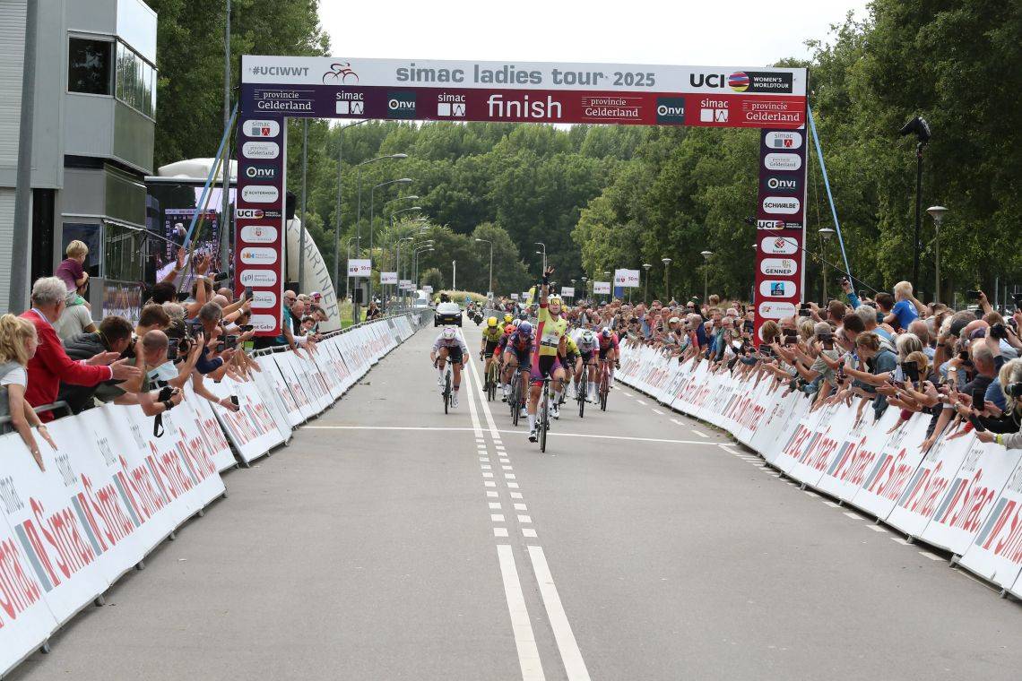 SLT 2025 winnares etappe 3 Wiebes