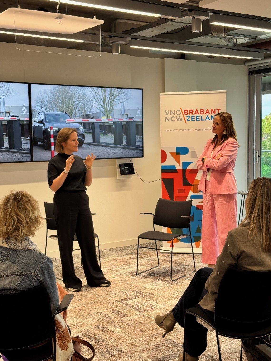Topvrouwen VNO NCW Brabant Zeelend bij Simac