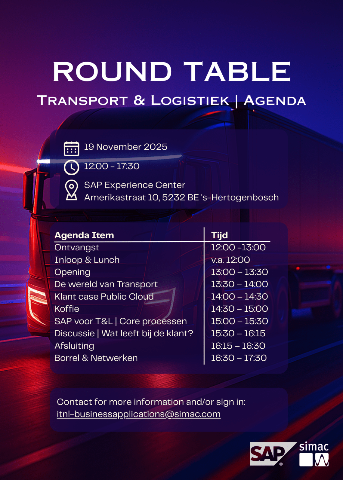 Simac SAP Round Table Transport & Logistiek -2