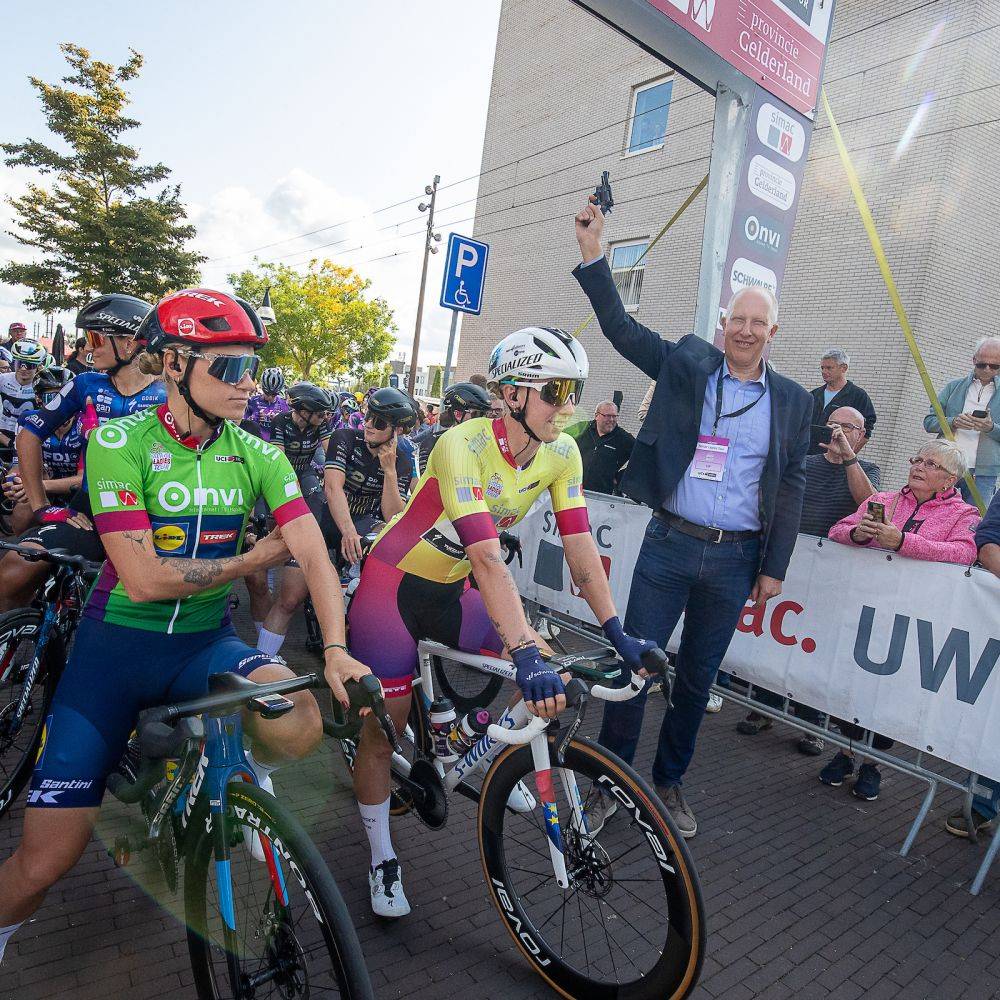 Simac Ladies Tour 2025 startpistool